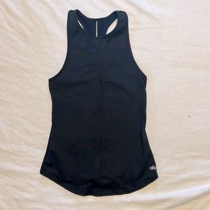 ALO black xs (extra small) tank top